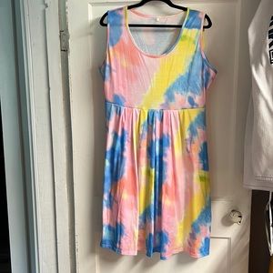 Beautiful tie dye dress